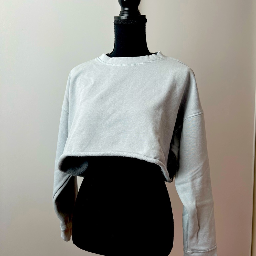 WeWoreWhat Cropped Sweatshirt